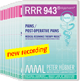 Peter H&uuml;bner - Medical Resonance Therapy Music&reg; - Pains / Post-Operative Pains - RRR 943